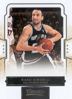 2009-10 Classics #34 Manu Ginobili