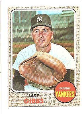 1968 Topps #89 Jake Gibbs