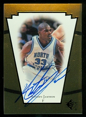 1998 SP Top Prospects Vital Signs #AJ Antawn Jamison