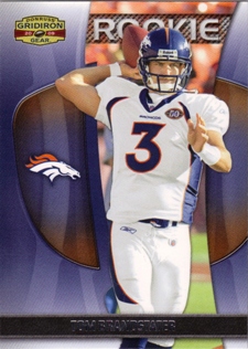 2009 Donruss Gridiron Gear #195 Tom Brandstater RC