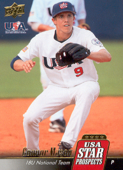 2009 Upper Deck Signature Stars USA Star Prospects #USA11 Connor Mason