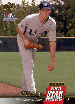 2009 Upper Deck Signature Stars USA Star Prospects #USA15 Robbie Ray