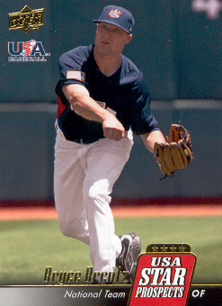 2009 Upper Deck Signature Stars USA Star Prospects #USA23 Bryce Brentz