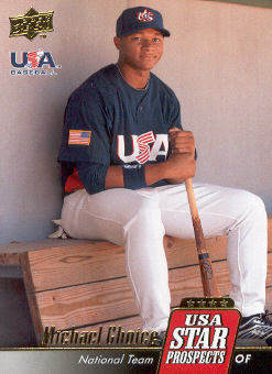 2009 Upper Deck Signature Stars USA Star Prospects #USA24 Michael Choice