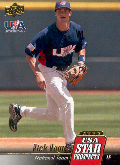 2009 Upper Deck Signature Stars USA Star Prospects #USA30 Rick Hague