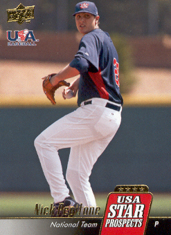 2009 Upper Deck Signature Stars USA Star Prospects #USA35 Nick Pepitone