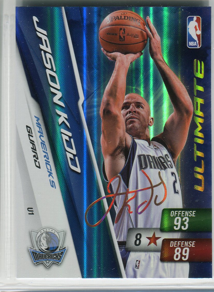2010-11 Adrenalyn XL Ultimate Signature #1 Jason Kidd