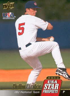 2009 Upper Deck Signature Stars USA Star Prospects #USA13 Phillip Pfeifer