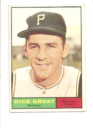 1961 Topps #1 Dick Groat