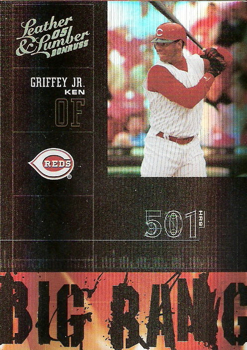 2005 Leather and Lumber Big Bang Gold #18 Ken Griffey Jr.