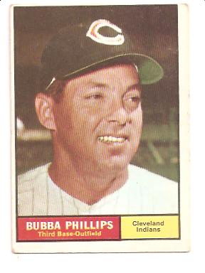 1961 Topps #101 Bubba Phillips