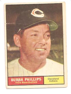 1961 Topps #101 Bubba Phillips