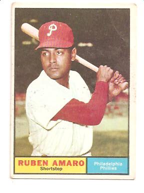 1961 Topps #103 Ruben Amaro