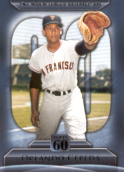 2011 Topps 60 #25 Orlando Cepeda