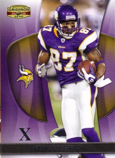 2009 Donruss Gridiron Gear Silver X's #8 Bernard Berrian