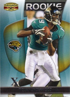 2009 Donruss Gridiron Gear Silver X's #194 Tiquan Underwood