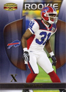 2009 Donruss Gridiron Gear Gold X's #156 Jairus Byrd
