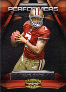 2009 Donruss Gridiron Gear Performers Silver #14 Nate Davis