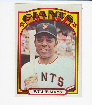 1972 Topps #49 Willie Mays