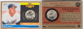 2011 Topps Heritage 1962 Mint Duke Snider