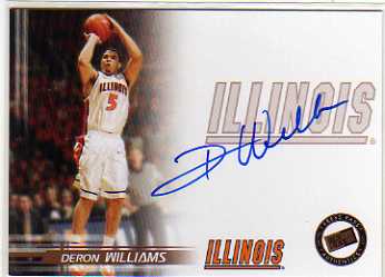 2005 Press Pass Autographs #DW Deron Williams SP
