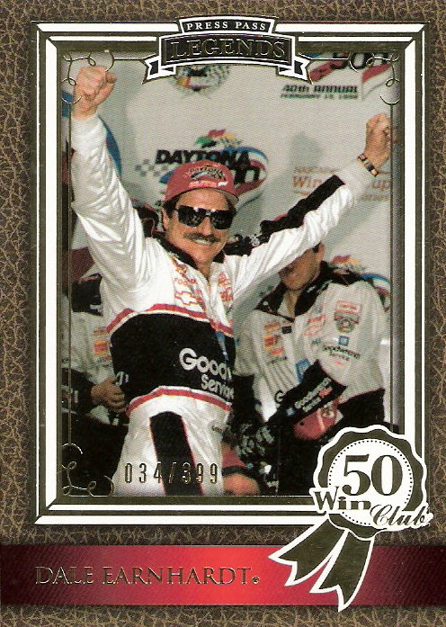 2010 Press Pass Legends Gold #67 Dale Earnhardt WC