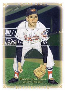 2008 UD Masterpieces #9 Brooks Robinson