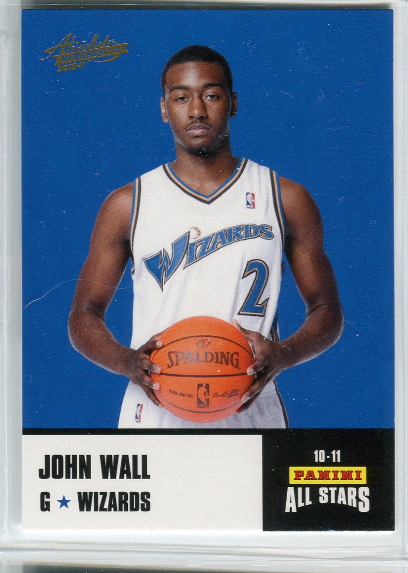 2010-11 Absolute Memorabilia Panini All Stars Rack Pack #8 John Wall