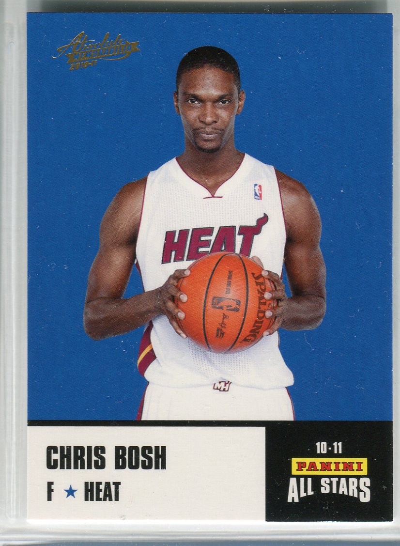 2010-11 Absolute Memorabilia Panini All Stars Rack Pack #10 Chris Bosh