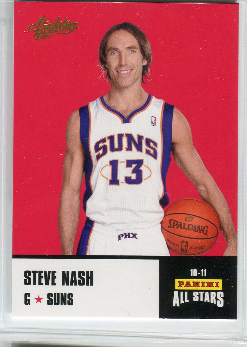 2010-11 Absolute Memorabilia Panini All Stars Rack Pack #26 Steve Nash