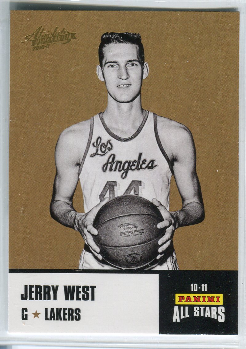 2010-11 Absolute Memorabilia Panini All Stars Rack Pack #29 Jerry West