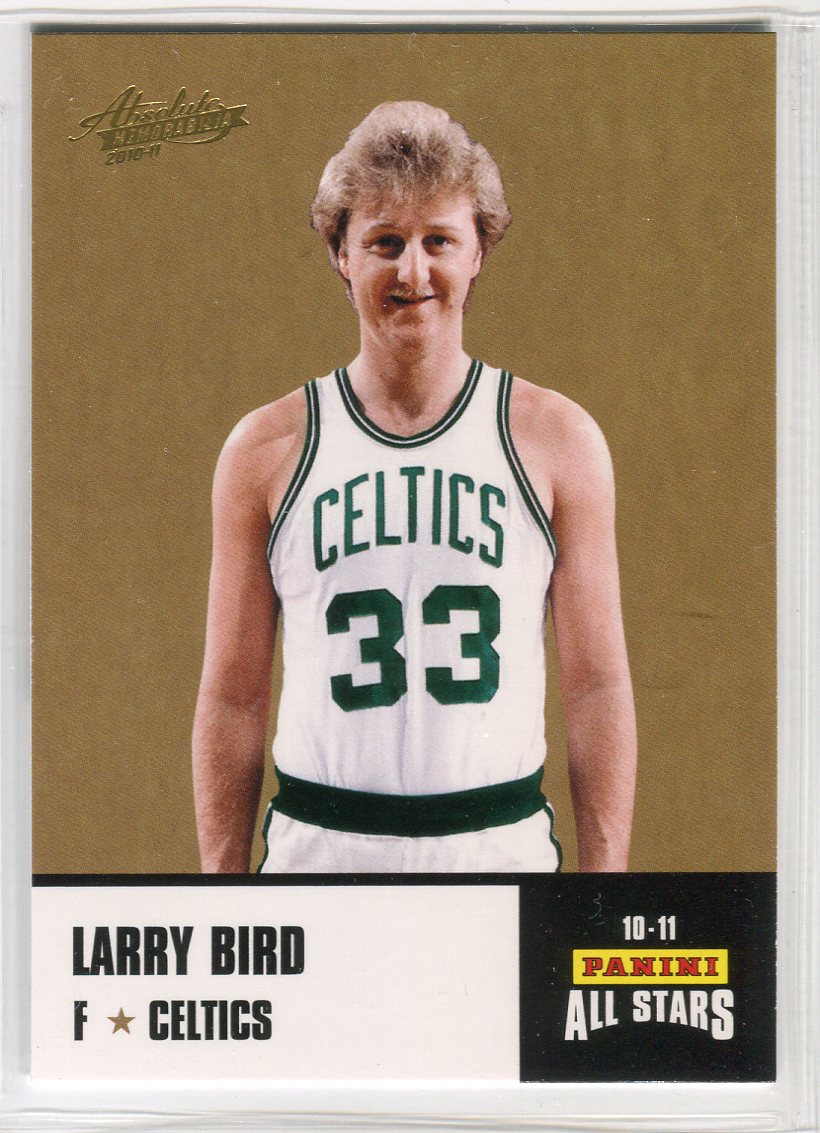 2010-11 Absolute Memorabilia Panini All Stars Rack Pack #33 Larry Bird