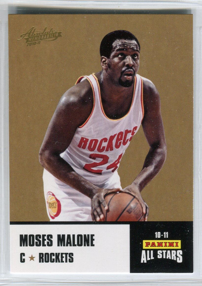 2010-11 Absolute Memorabilia Panini All Stars Rack Pack #35 Moses Malone