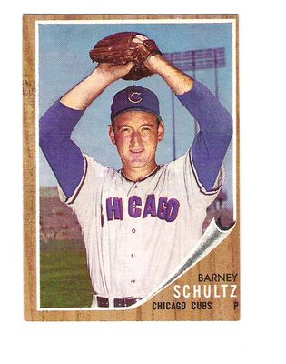 1962 Topps #89 Barney Schultz RC