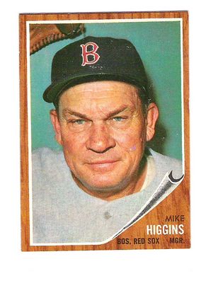 1962 Topps #559 Mike Higgins MG