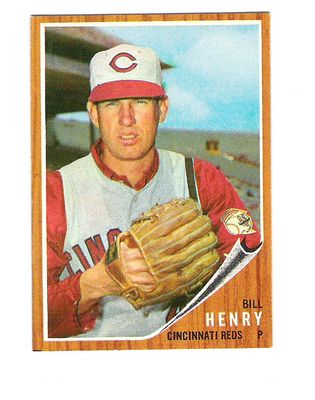 1962 Topps #562 Bill Henry