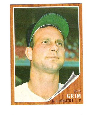1962 Topps #564 Bob Grim