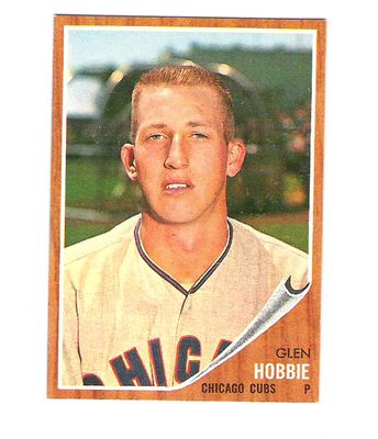 1962 Topps #585 Glen Hobbie SP