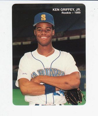 1989 Mother's Griffey Jr. #1 Ken Griffey Jr./(Arms folded)