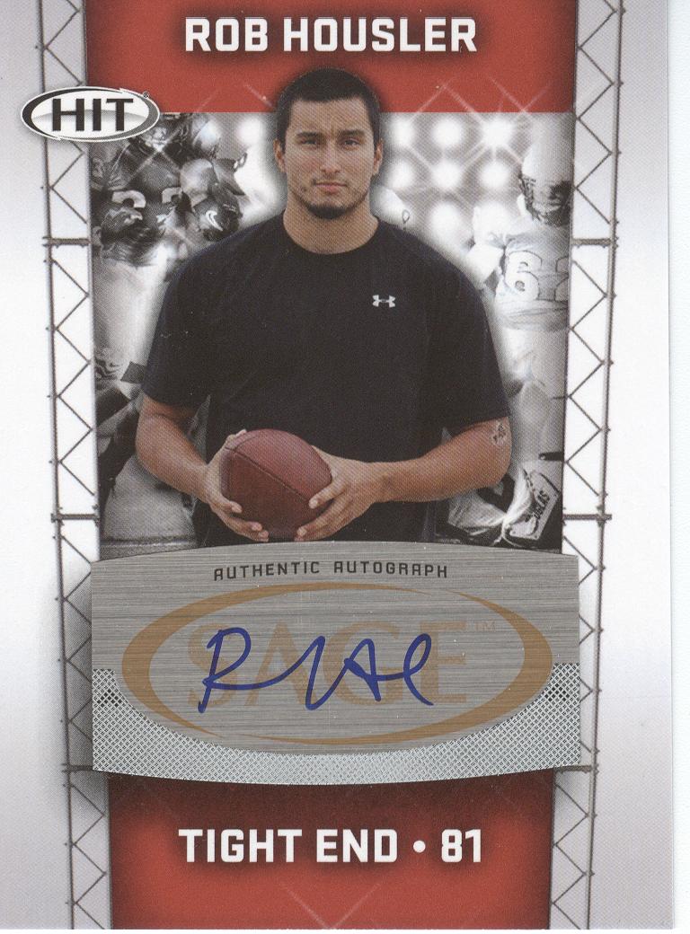 2011 SAGE HIT Autographs #34 Rob Housler