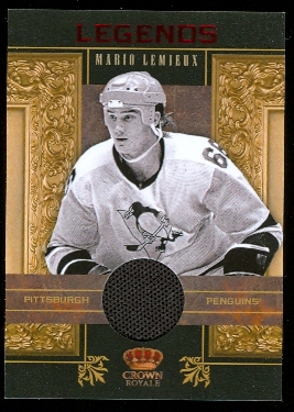 2010-11 Crown Royale Legends Memorabilia #4 Mario Lemieux
