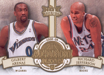 2008-09 Hot Prospects Alumni Mates #AM1 Gilbert Arenas/Richard Jefferson