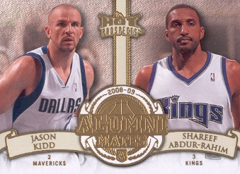 2008-09 Hot Prospects Alumni Mates #AM2 Jason Kidd/Shareef Abdur-Rahim