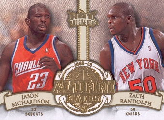 2008-09 Hot Prospects Alumni Mates #AM11 Jason Richardson/Zach Randolph