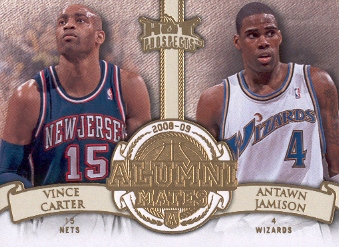 2008-09 Hot Prospects Alumni Mates #AM12 Vince Carter/Antawn Jamison