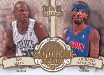 2008-09 Hot Prospects Alumni Mates #AM16 Ray Allen/Richard Hamilton