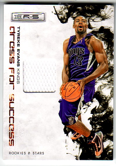 2009-10 Rookies and Stars Dress for Success Materials #4 Tyreke Evans