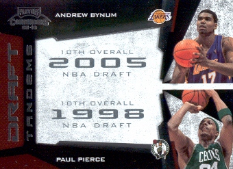 2009-10 Playoff Contenders Draft Tandems #13 Andrew Bynum/Paul Pierce