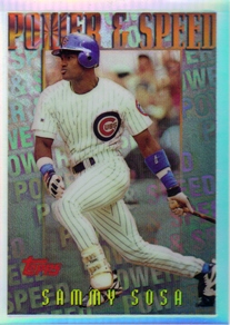 1996 Topps Mystery Finest Refractors #M15 Sammy Sosa