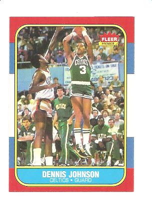 1986-87 Fleer #50 Dennis Johnson
